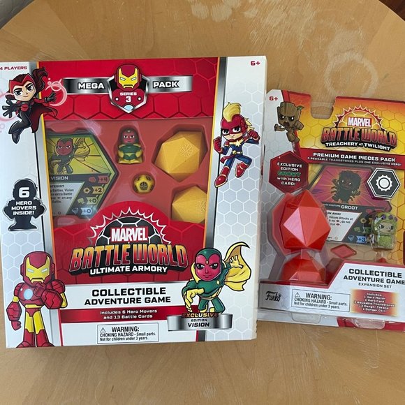 Funko Marvel Battleworld: Series 3 Ultimate Armory Mega Pack & Extra Pack Groot - Picture 1 of 5